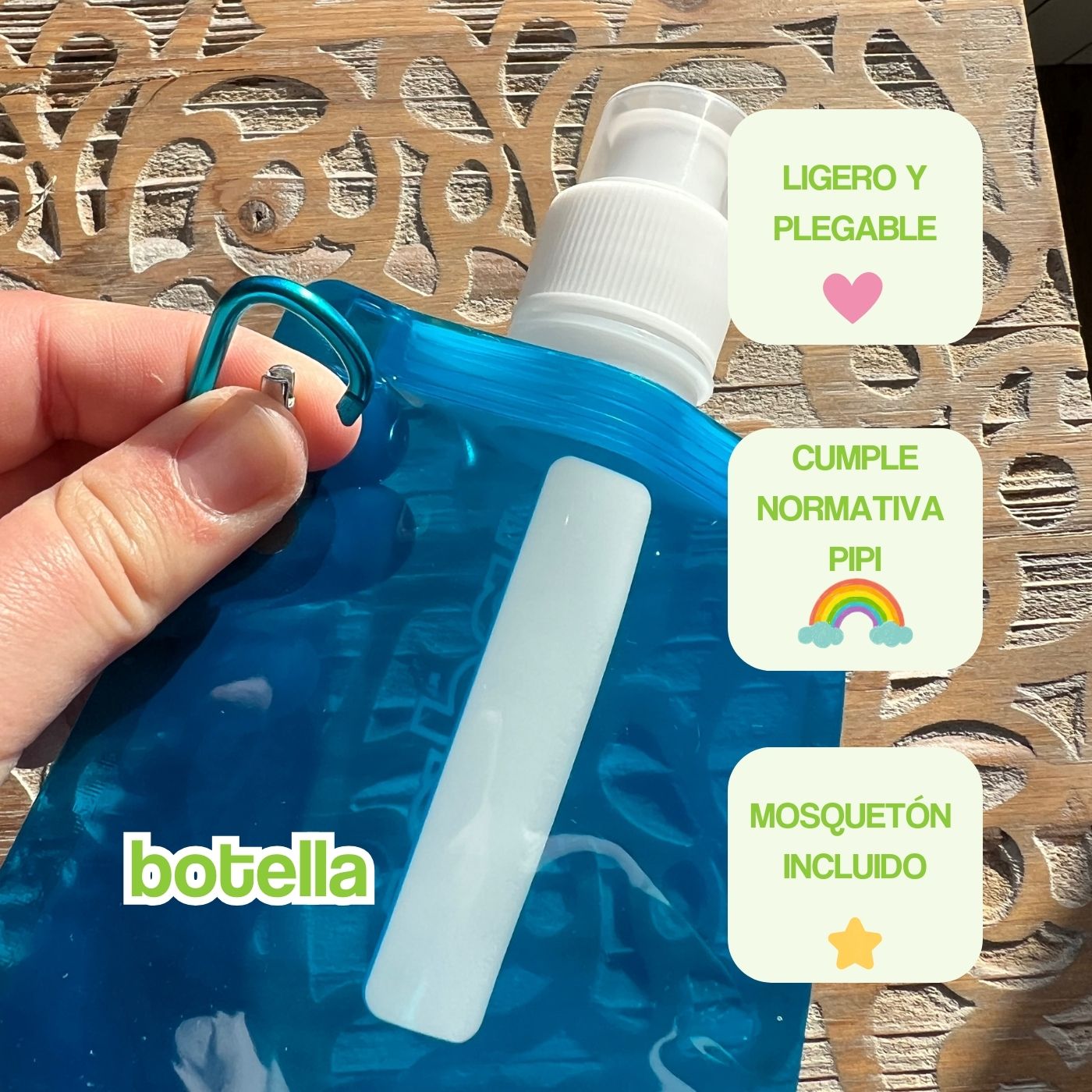 portada mobile botella